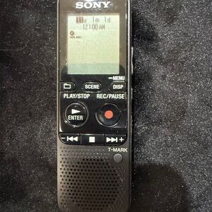 Sony Black and Gray Digital Voice Recorder